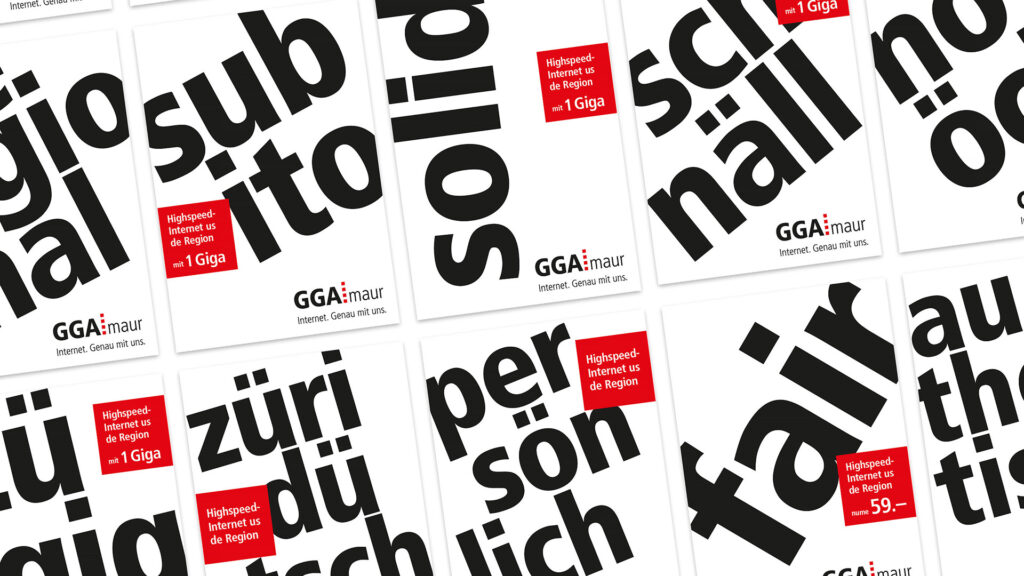 Plakat Sujetübersicht