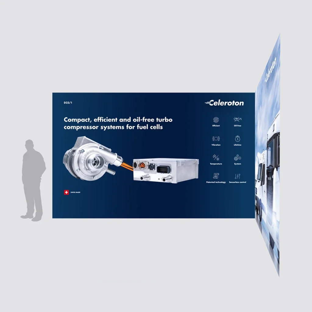 Celeroton Messestand
