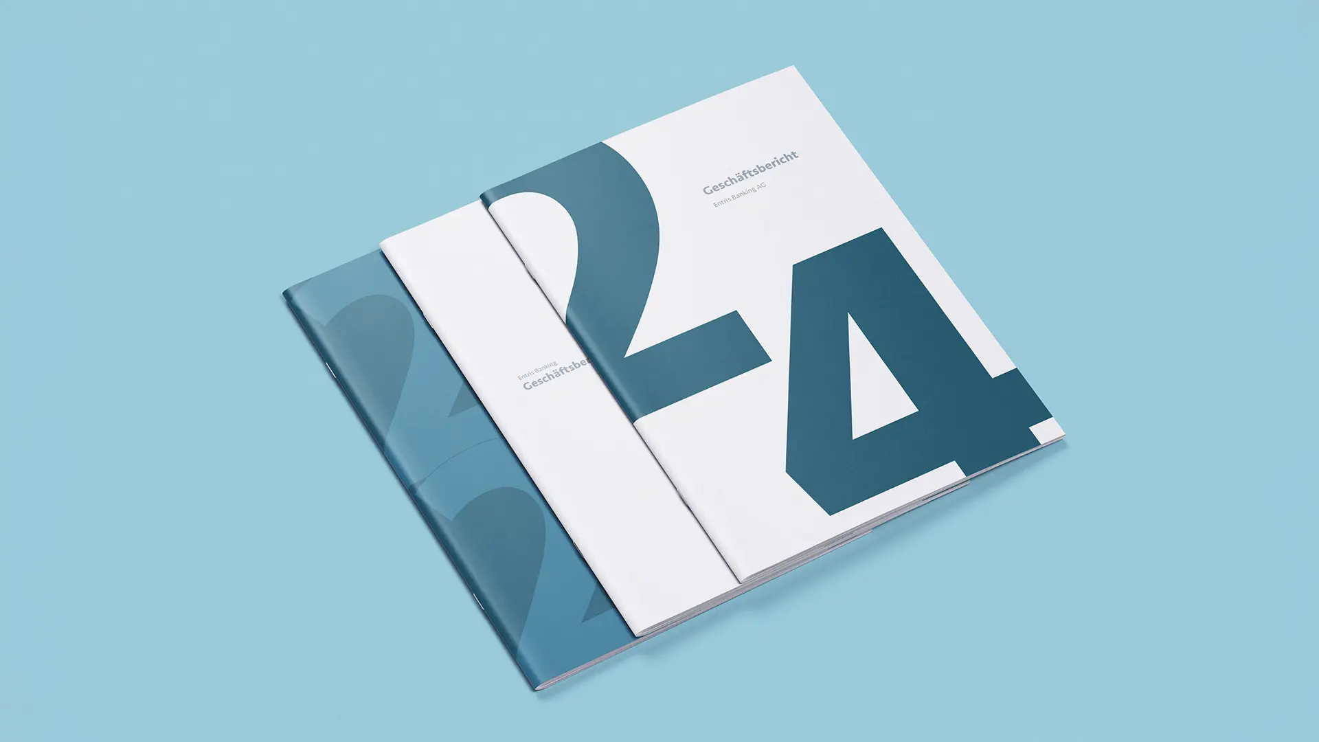 Entris Banking Jahresbericht Cover