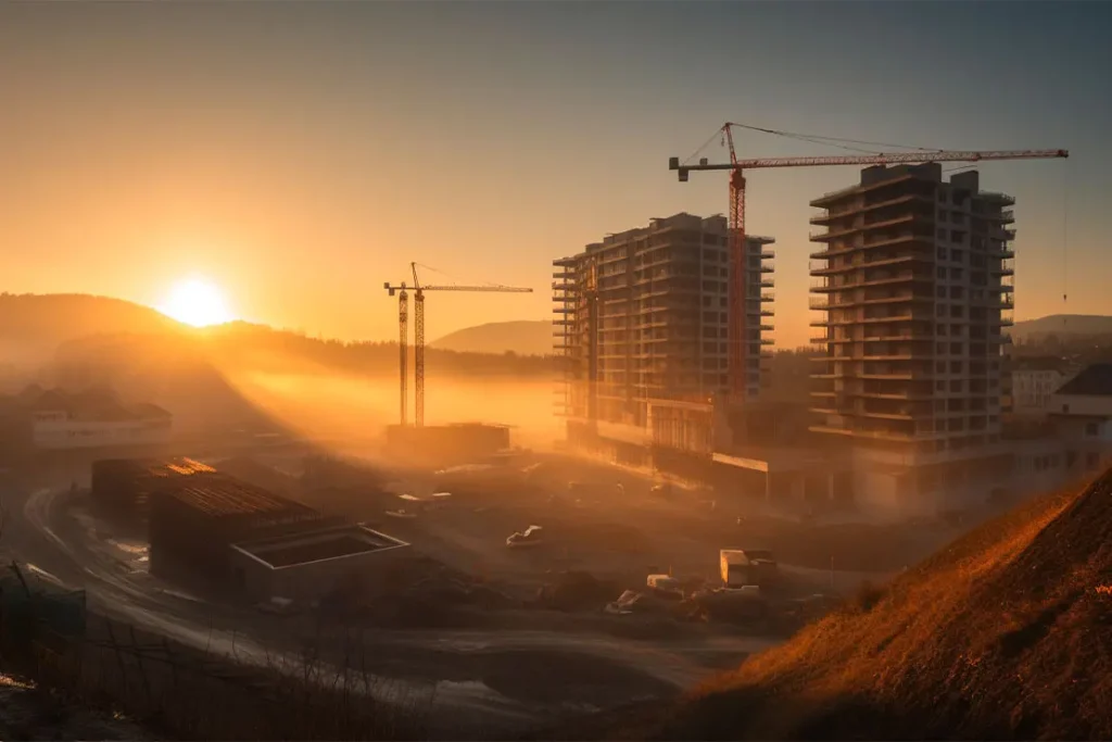 KI Bild Baustelle