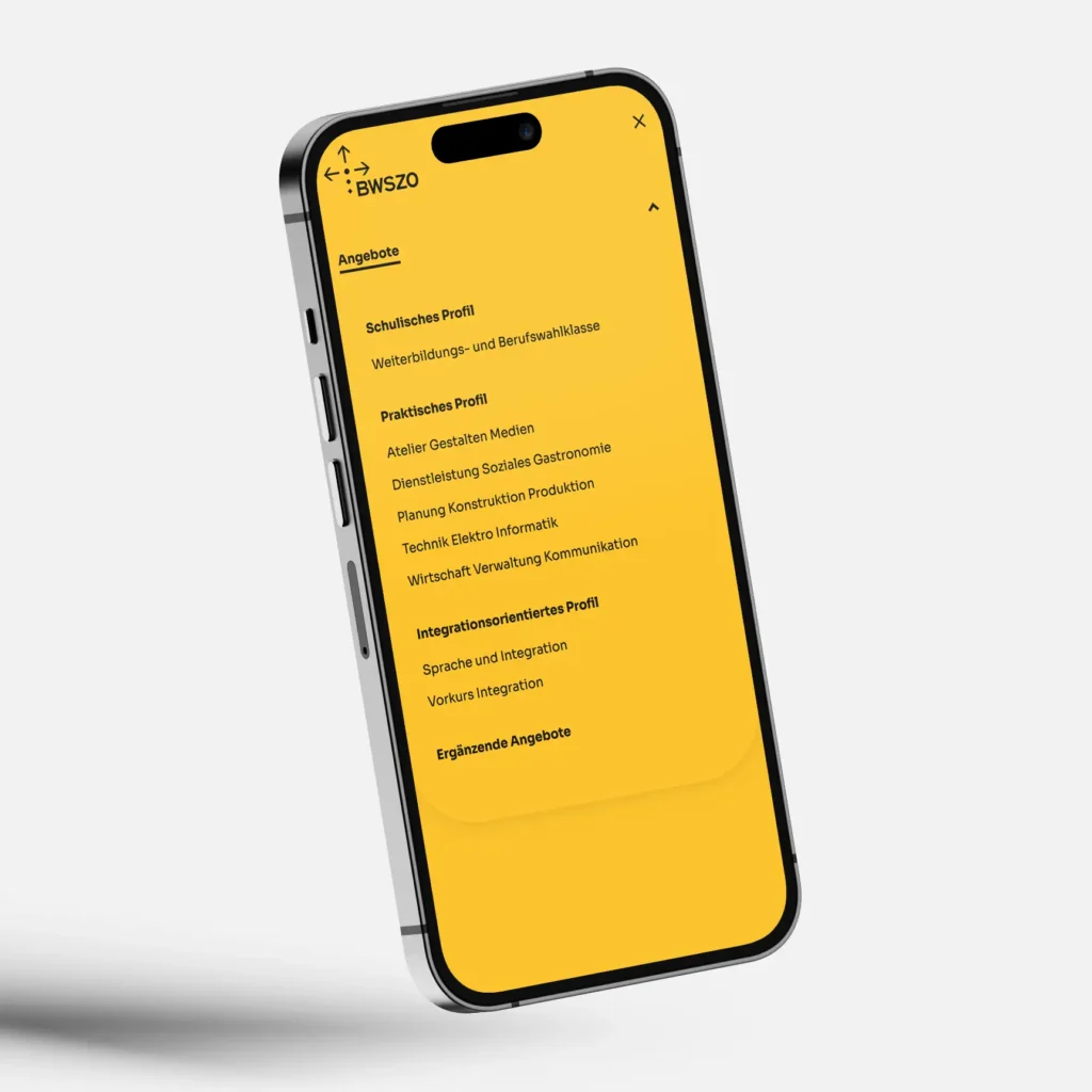 Navigation Mobile BWSZO
