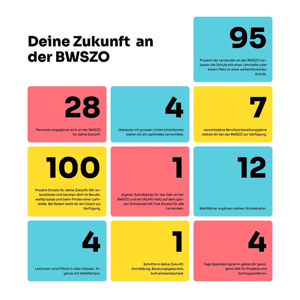 Zahlen & Fakten BWSZO