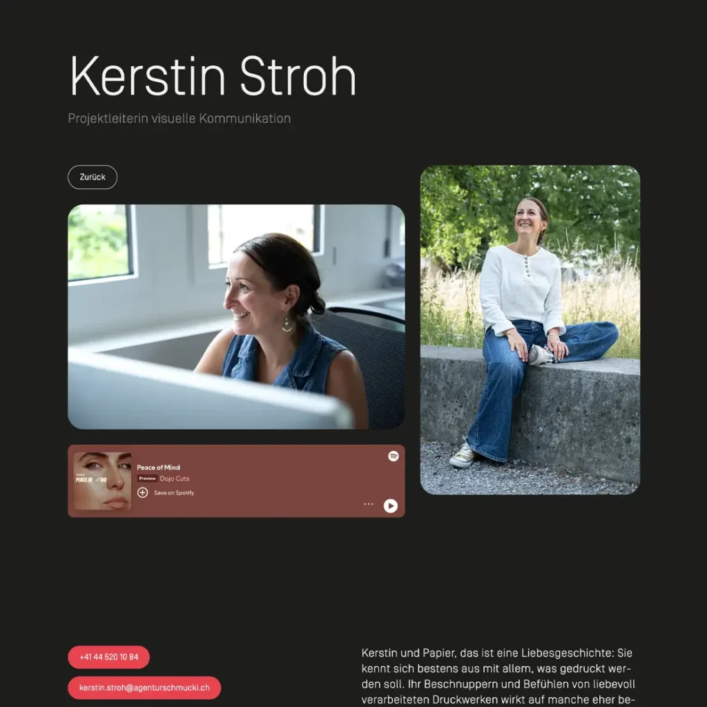 Mitarbeiter Unterseite