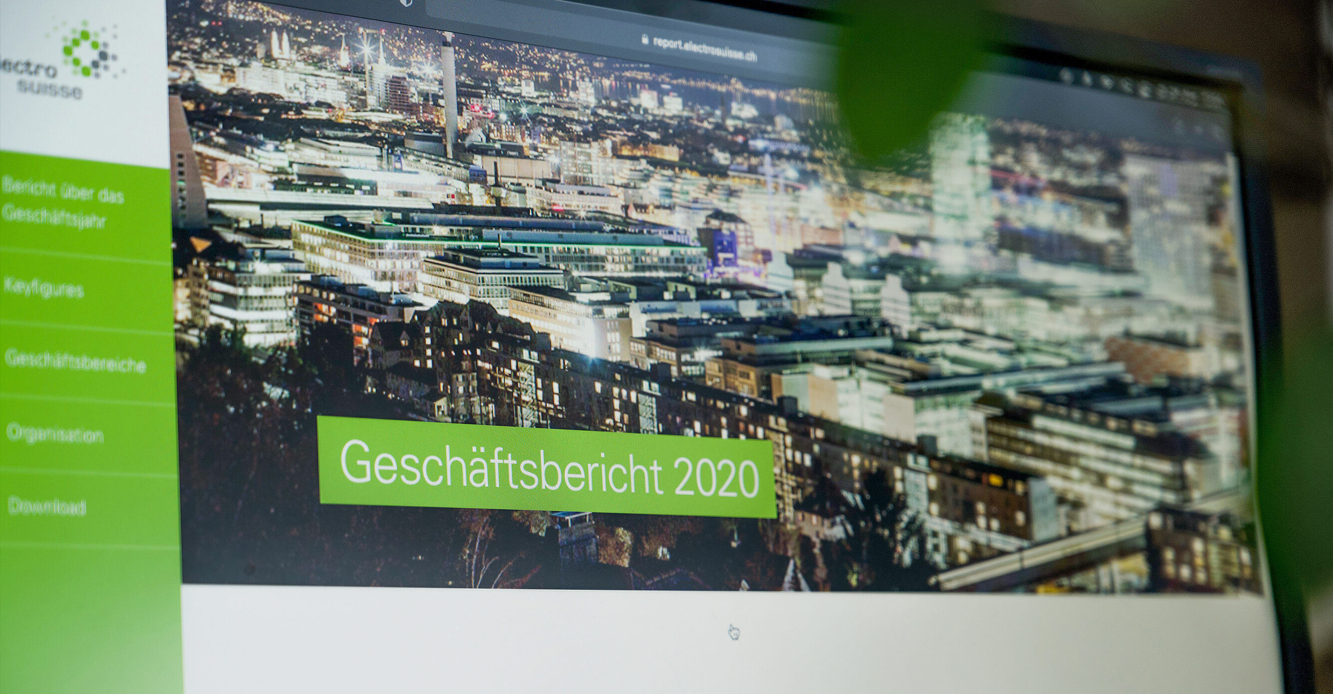 Foto von Digitaler Geschäftsbericht, Electrosuisse – Digitaler Geschäftsbericht