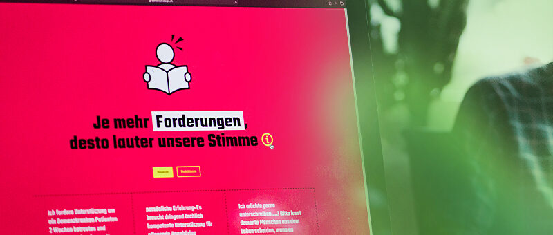 Foto von Microsite, Dienstleistung von Schmucki Agentur für Kommunikation AG