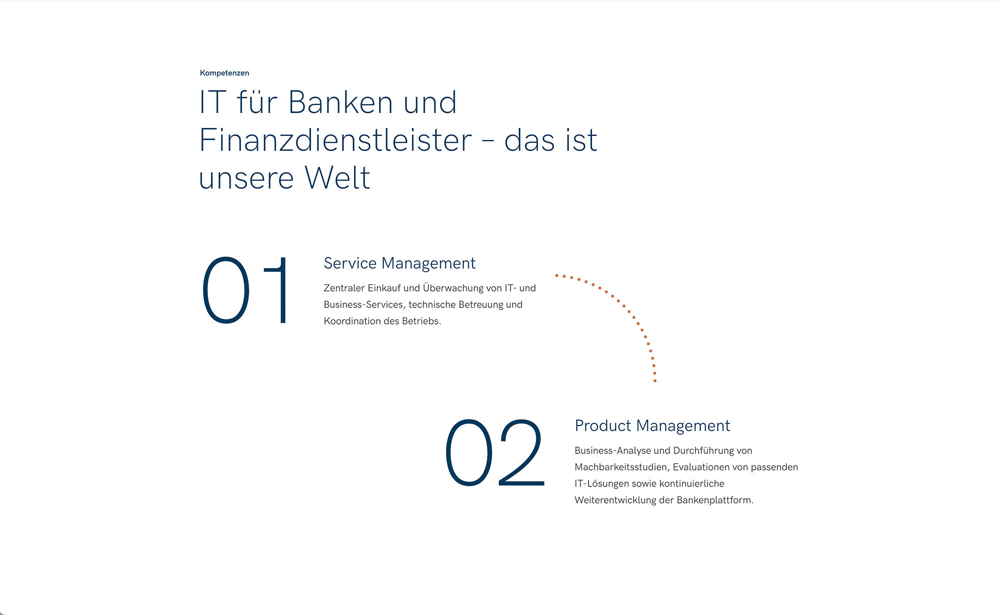 Service Management - Esprit Netzwerk AG, Website